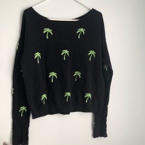 HOLLISTER Palm Tree Sweater